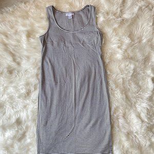 Motherhood Maternity Sleeveless Rib Knit Dress Size M